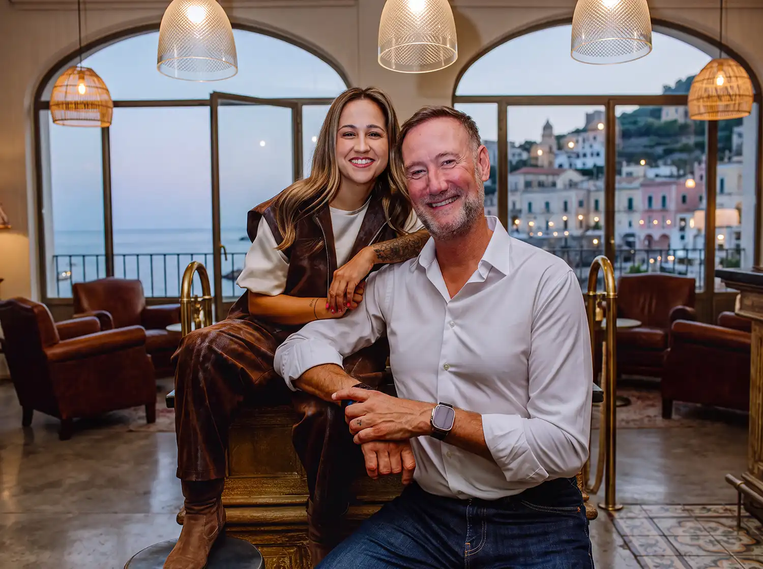 Pedro García Aguado y Nerea López